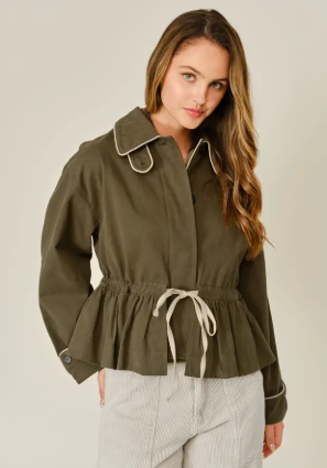 Lovely Half Trench Coat