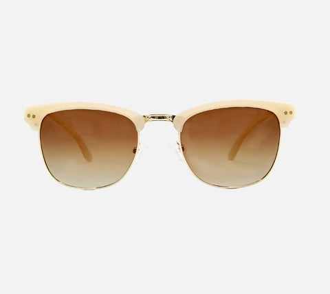 Weston Ivory Kohv Sunglasses