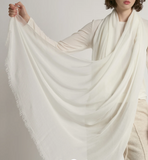 Sheer Cotton Long Scarf