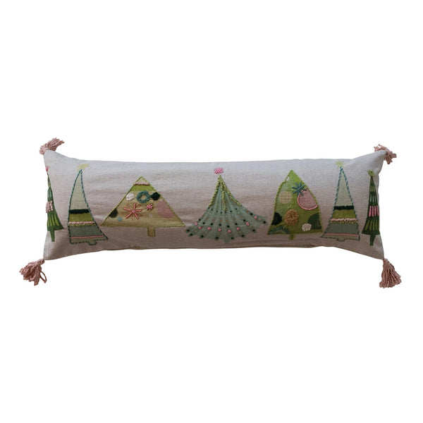 Cotton Printed Lumbar Pillow