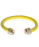 Dome End Color Cable Cuff