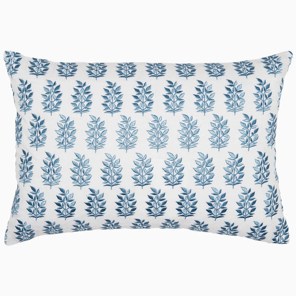 John Robshaw :: Jivan Light Indigo Kidney Pillow