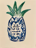 Chinoiserie Pineapple Print