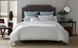 Matouk Luca Satin Stitch Duvet Cover Collection