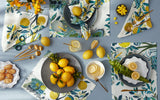 Schumacher for Matouk :: Citrus Garden Table Cloth