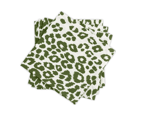Schumacher for Matouk :: Iconic Leopard Napkin (SET OF 4)