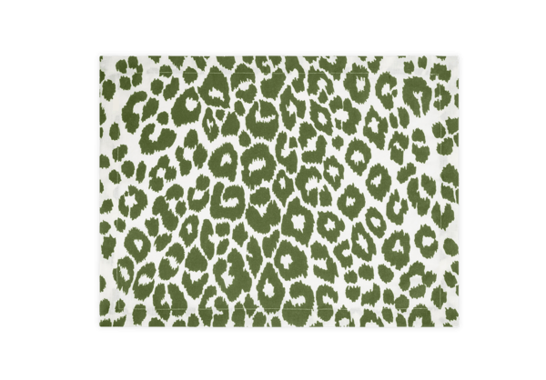 Schumacher for Matouk :: Iconic Leopard Placemat (SET OF 4)
