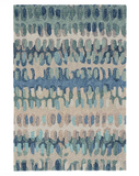 Dash and Albert :: Paint Chip Hooked Wool Rug