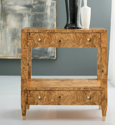 Olive Ash Nightstand