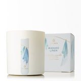 Thymes Washed Linen Poured Candle