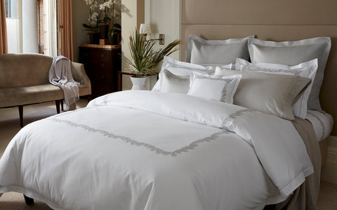 Matouk Atoll Sham and Pillowcase Collection