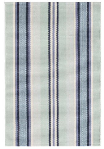 Dash & Albert :: Barbados Stripe Woven Cotton Rug