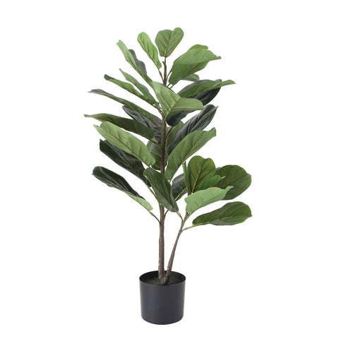 Faux Fiddle Fig Leaf Plant