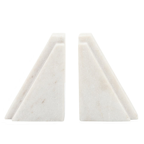 Marble Tapered Bookends