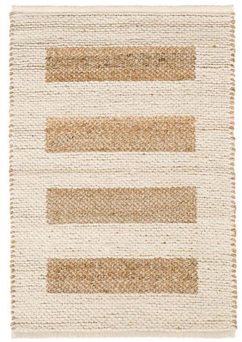 Dash and Albert :: Milo Ivory Woven Jute/Cotton Rug