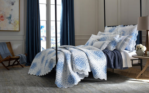 Matouk Poppy Sham and Pillowcase Collection