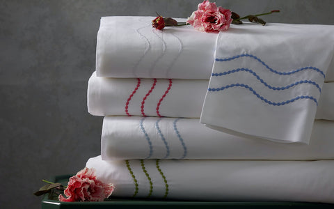 Matouk Serena Sham and Pillowcase Collection