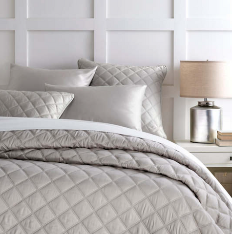 Pine Cone Hill :: Quilted Silken Solid Coverlet Collection