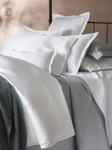 Matouk Talita Satin Stitch Sham and Pillowcase Collection